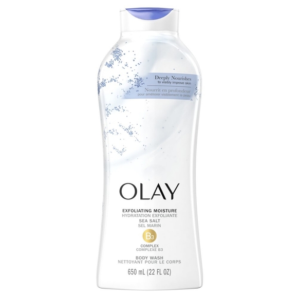 🔮3/$15 Olay Daily Exfoliating with Sea Salts Body Wash - Picture 4 of 7